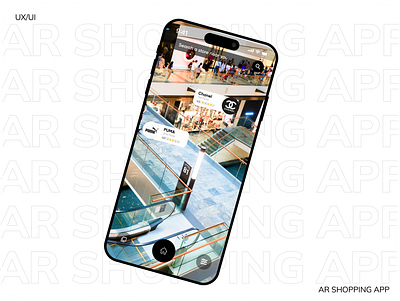 AR App for Reatil and Shopping Mall ar app mobile app mobile app design