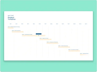 Project Timeline design graphic design presentation timeline typography