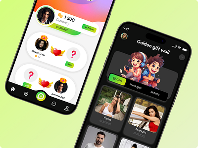 Voice Chat Room Mobile App Redesign ai assistant ai chat app app design chat chat room chat ui chatgpt communication contact list ios messaging app mobile app mobile app design product design social network ui ux voice assistant voice chat