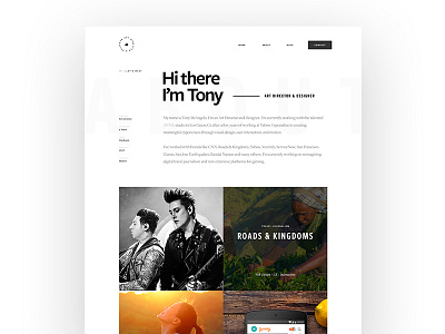 Portfolio Site WIP case study clean layout minimalism modern open portfolio grid portfolio site san francisco san jose simple white