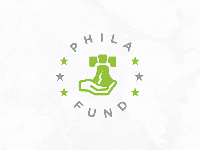 Runner Up Logo - Philafund bank branding giving green icon liberty logo logo design money philadelphia philly stars