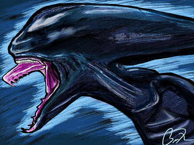 Deacon from Prometheus alien brush color digital painting photoshop prometheus ridley scott