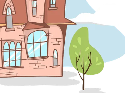 Home Sweet Home cartoons character design drawing handdrawn illustration