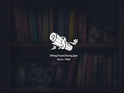 School LOGO book design greet logo school ui