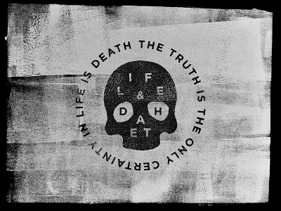 Skull 8 - 31 Days of Skulls 31daysofskulls death halloween illustration life minimal skull texture