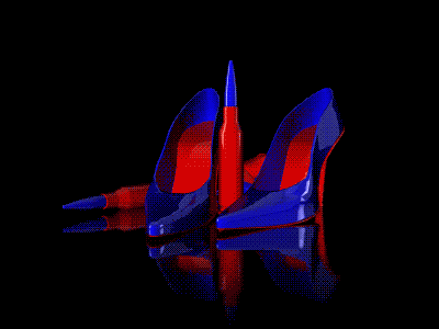 ONLINE SHOPPING 3d bullet bullets c4d loop rose shoes