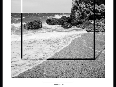 Photo Frames_1_Yianart.com black and white bw digital digital art digitaldesign frames graphic design graphics minimal design photography poster poster design