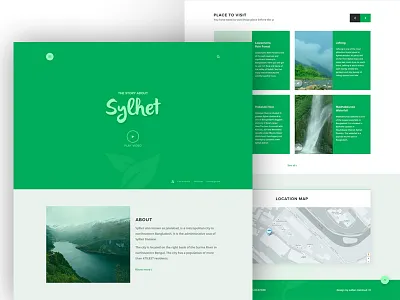 landing page - sylhet beautiful place landing page location map sylhet tour visit web