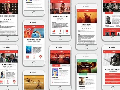 Screen cinema film films identity logo motion movies television tv ui ux website