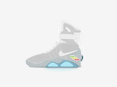 Nike Mag back to the future bttf mag marty mcfly nike pop culture