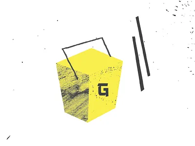 Takeout from Genghis Connie's defenders genghis connies illustration luke cage marvel