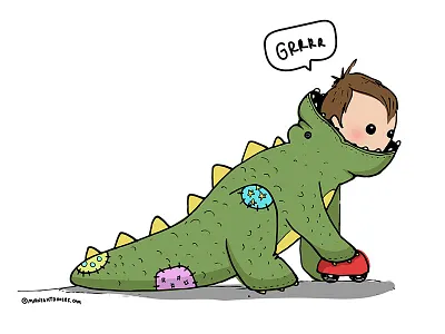 Dragon Kin digital art dragon illustration ink jorobot midnightdoodles sketch