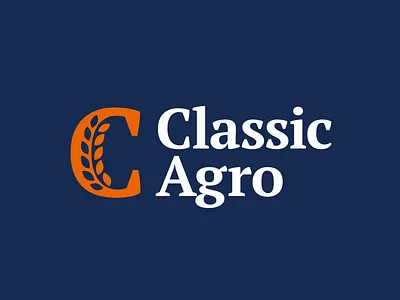 Classic Agro logo agriculture branding c design ear identity letter logo logos logotype monogramm wheat