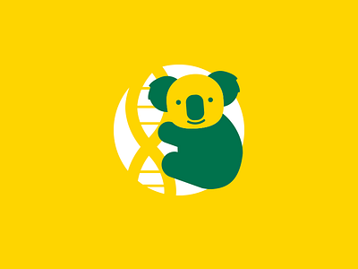 Koala aussie australia gold green koala oi oi oi yellow