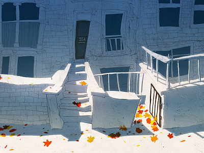 Home hackney home illustration life london uk