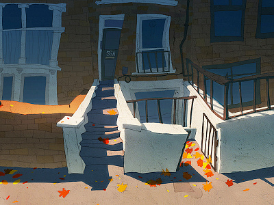 Home hackney home illustration life london uk