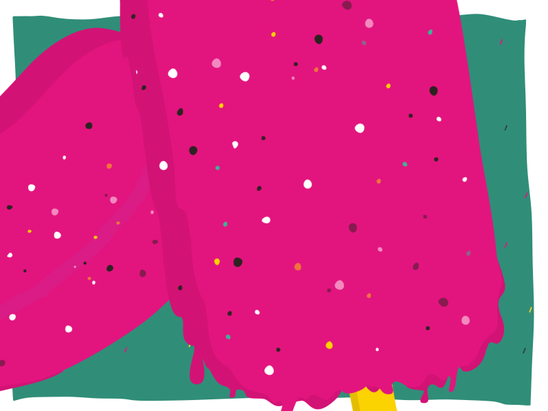 Summer Popsicle - Lick it good drips ice lick popsicle summer tongue