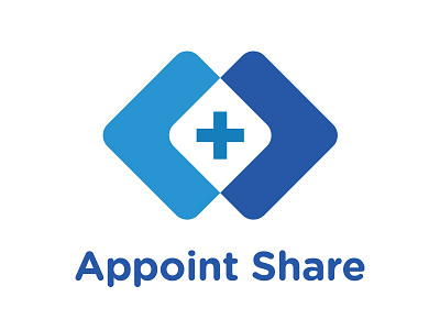 Appoint Share Logo appointment doctor healthcare logo medical share