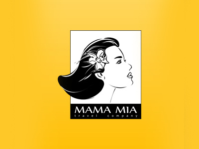 Mama Mia Logo logo