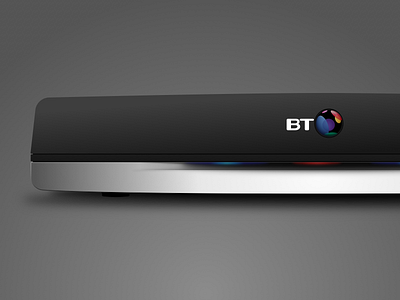 BT Youview box illustration illustration sketch app vector