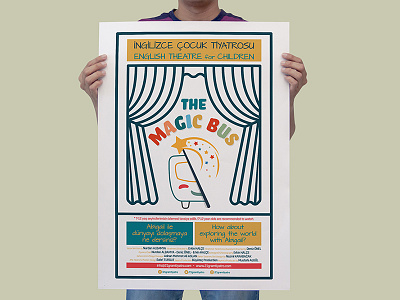 Theatre Poster children theatre graphic design poster design sabriturgut theatre visual design