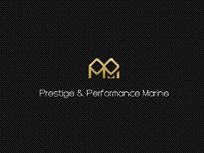 PPM Logo carbon fiber gold logo sliver titanium yacht branding