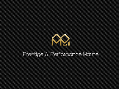 PPM Logo carbon fiber gold logo sliver titanium yacht branding