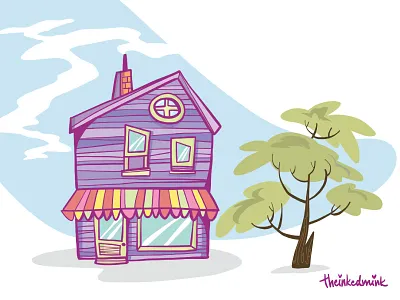 Home Sweet Home II cartoons character design doodleart drawing handdrawn illustration