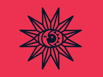 Solar Eclipse blue eclipse halloween lines monoweight moon moonlight red solar sun sunlight tattoo