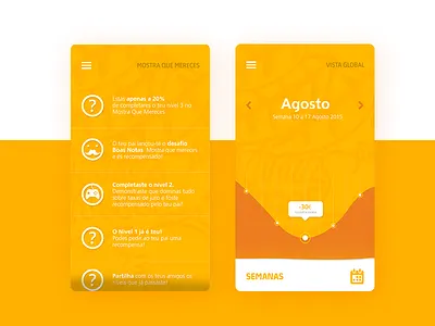 App • UI Design & UX analytics android app campaign ios list mobile navigation product ui users ux