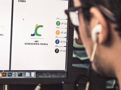 Logo :: J&C Assessoria Rural branding design logo logotype