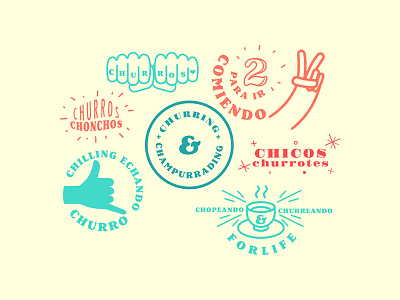 Badges branding copywriting design folklore icon icondesign illustration mexico panda vector