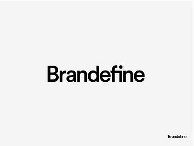 Brandefine Logotype branding logo logotype marks minimalistic simplemarks