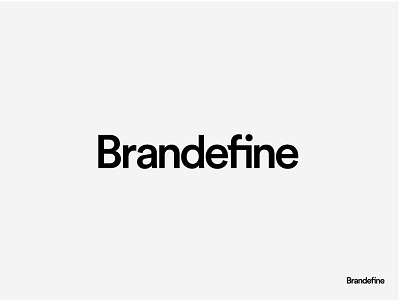 Brandefine Logotype branding logo logotype marks minimalistic simplemarks