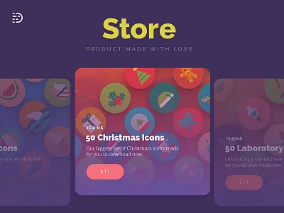 Dighital Store Design app design ecommerce flat design graphic design homescreen material design mobile design product design shop design