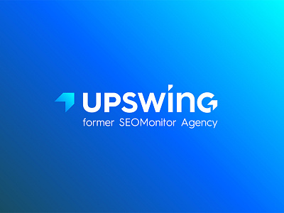 Up and above branding business colorful custom design gradient graphic logo seo symbol vector