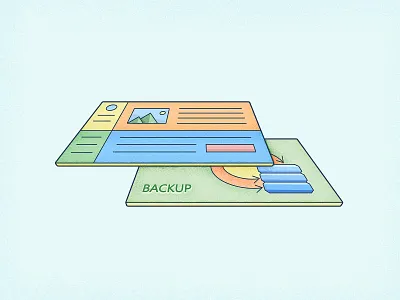 Hosting Layers backup database db hardware hosting layer network vector web
