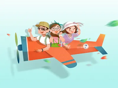 Take a plane illustration