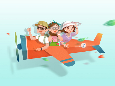 Take a plane illustration