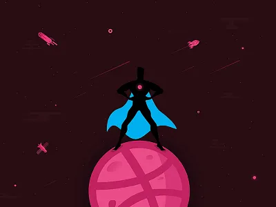Hello from The Dribbbleman debut dribbbleman shot