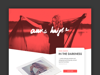 artist website affinity designer clean webdesign webflow