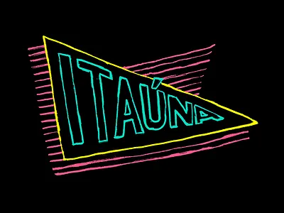 Retro Surf Letterings 80s 90s craft handmade la fruta letter lettering pedro moura retro surf type typography