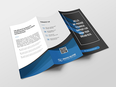 Trifold Brochure ai brochure branding branding identity brochure brochure design folding brochure print template stationary stationary design tri fold brochure trifold brochure vector brochure