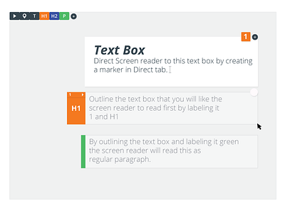 Screen Reader Direct accessibility ada blind disability easier education learn reader screen screen reader ui ux