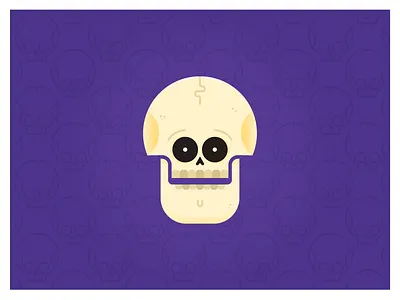 Skullzzzz character face halloween head human icon purple skull spooky