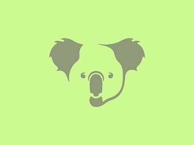 Koala animal animal icon brand icon k koala mark natural