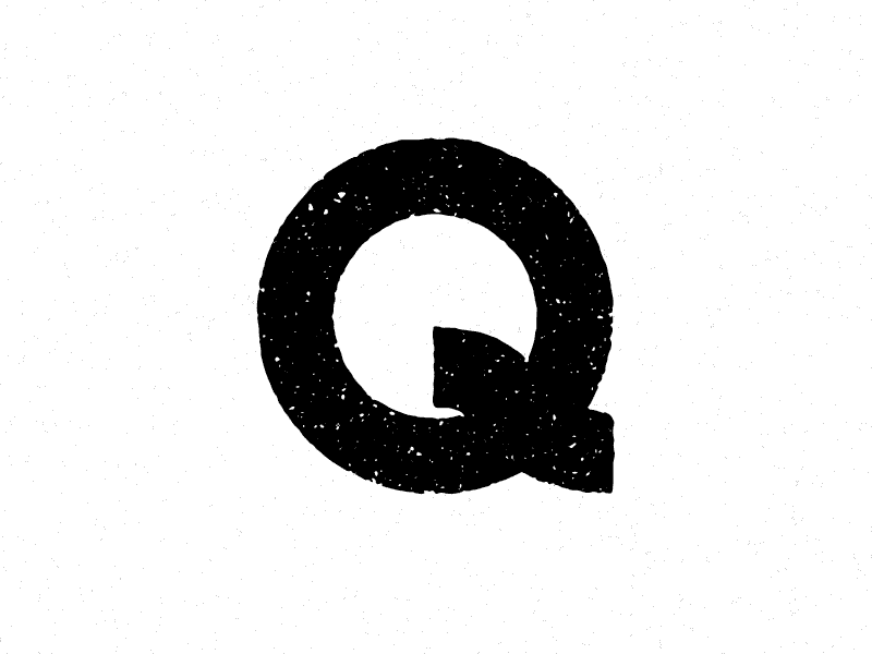 Quokka - WIP font grain letter lettering light retro texture toning type typeface typography