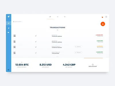 Coinbase UI design bitcoin coinbase mobile tablet uiux