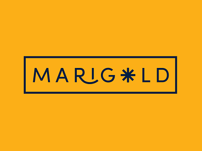 Marigold branding logo logotype