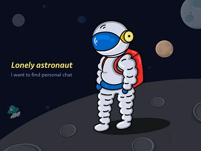 Lonely astronauts astronauts lonely